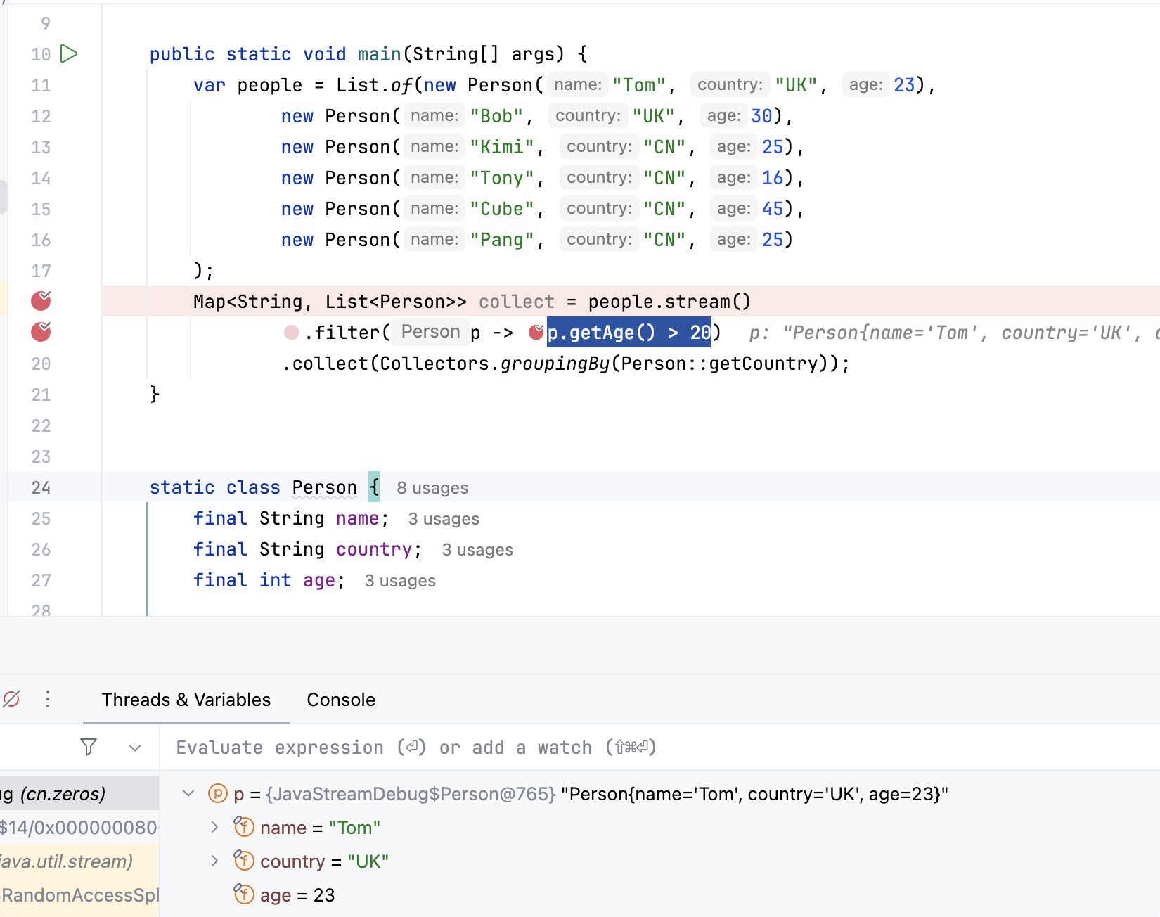 传统断点调试方式